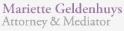 Mariette Geldenhuys | Attorney and Mediator